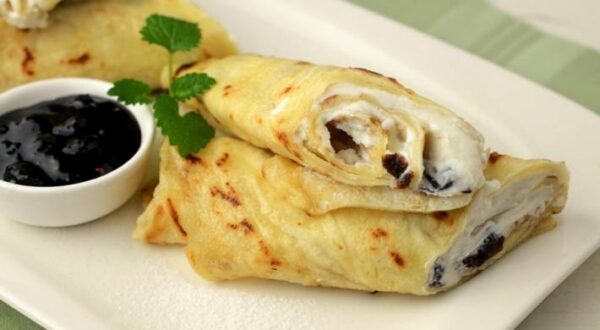 Sushi cu ricotta și mure