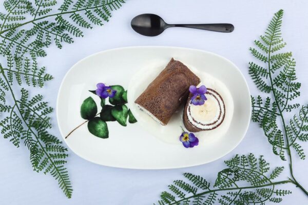 Clătite proteice cu brânză dulce și cacao