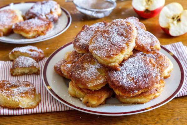 Clătite cu mere si scorțișoară (fără zahăr)