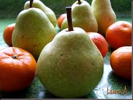 Mandarine și pere
