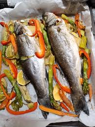 Biban la cuptor cu linte verde și sparanghel