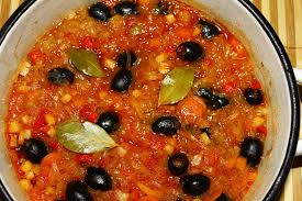 Mancare de masline cu praz